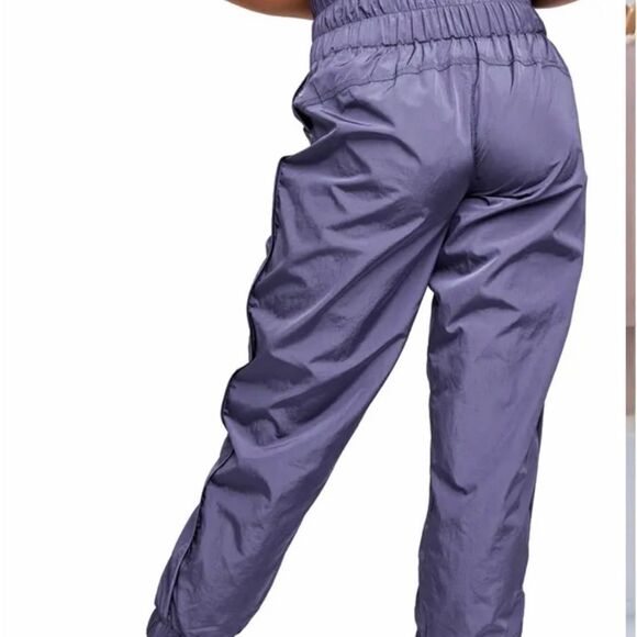 New FREE PEOPLE MOVEMENT The Way Home Jogger Pants Deep Sea size L - Picture 3 of 9